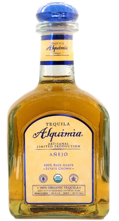 Tequila Alquimia Añejo のボトル