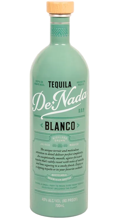 De Nada Tequila Blanco のボトル