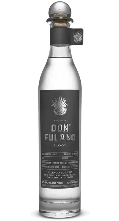 Don Fulano Blanco Fuerte (100 proof) のボトル