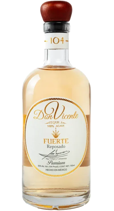 Don Vicente Fuerte Reposado のボトル