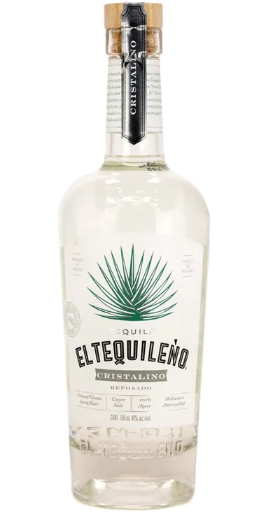 El Tequileño Cristalino Reposado のボトル