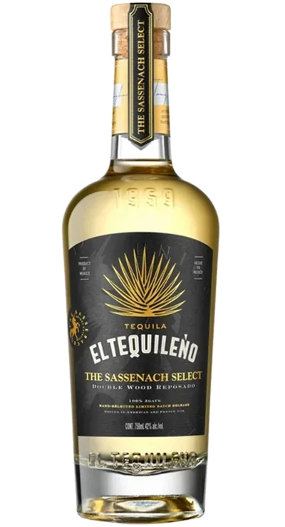 El Tequileño "Sassenach Select" Reposado のボトル