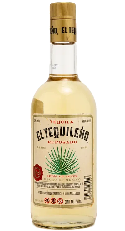 El Tequileño Reposado のボトル