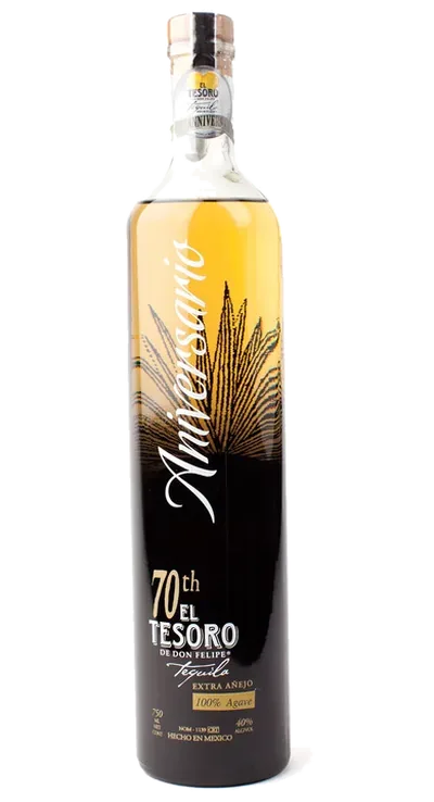 El Tesoro Extra Añejo のボトル