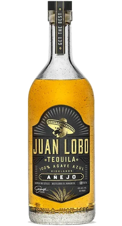 Juan Lobo Añejo Tequila のボトル