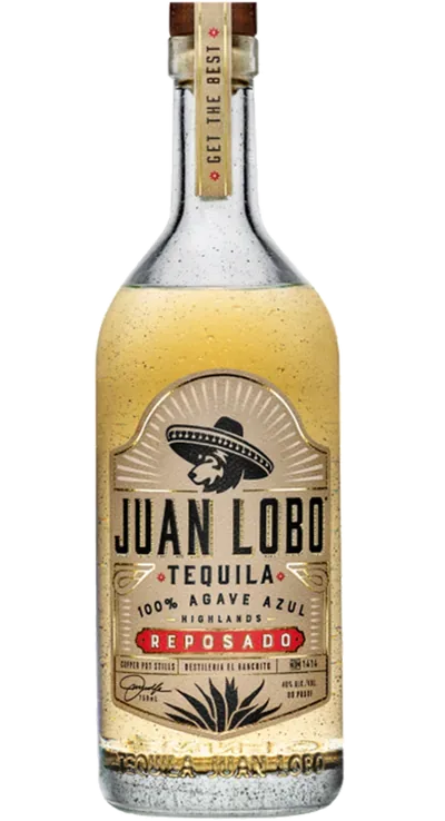 Juan Lobo Reposado Tequila のボトル