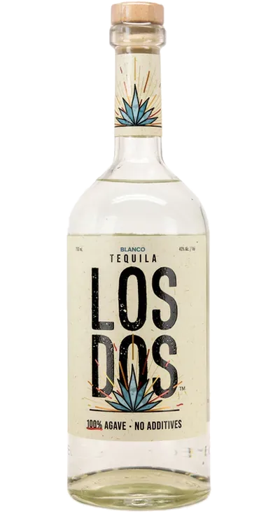 LOS DOS Tequila Blanco のボトル