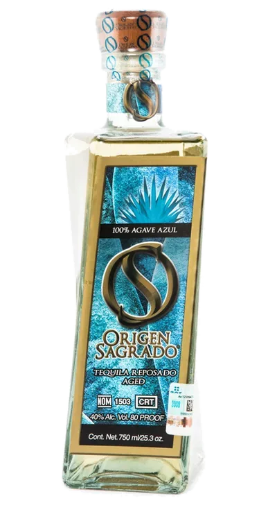 Origen Sagrado Reposado のボトル