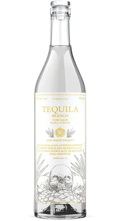 PM Spirits Tequila Blanco のボトル