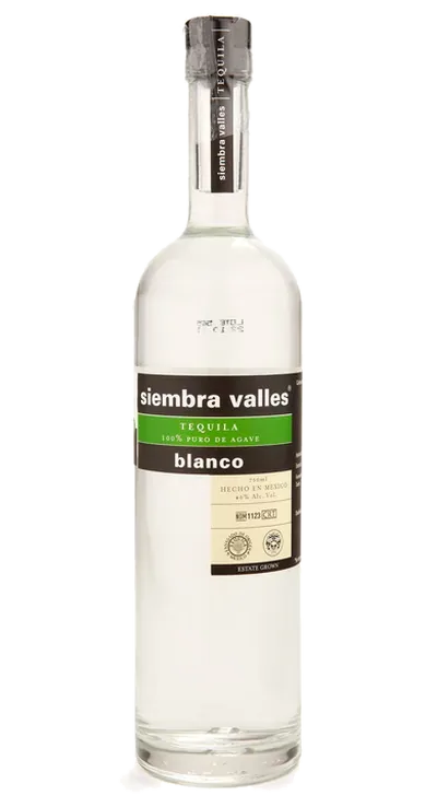 Siembra Valles Tequila Blanco のボトル