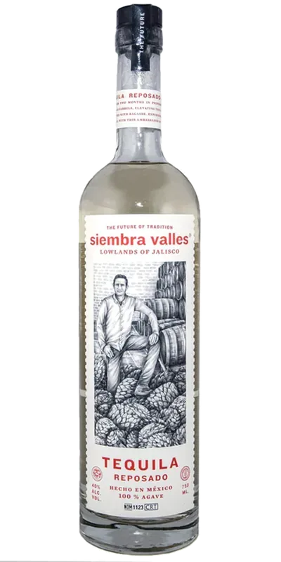Siembra Valles Tequila Reposado のボトル