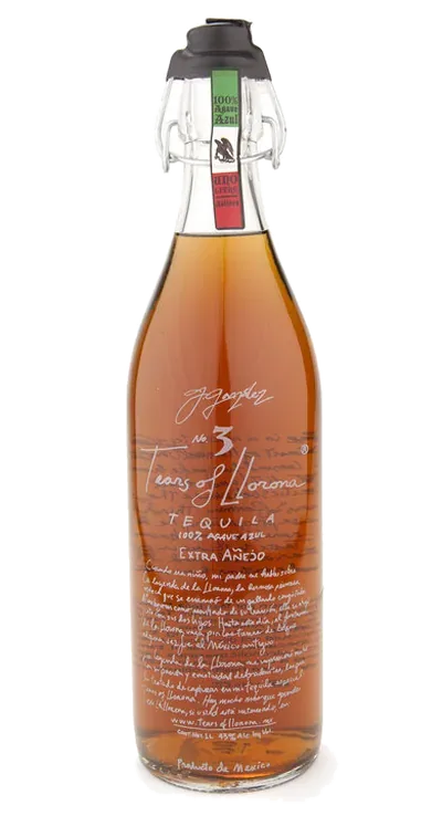 Tears of Llorona Extra Añejo のボトル